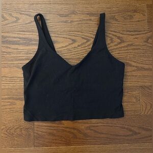 Lululemon Cropped Workout Tank Top - size 8